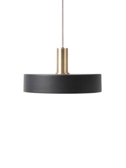 Collect Lighting, Bas, Laiton, Record, Black