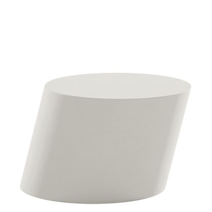 Table basse Tilt, Fonte minérale, Craie