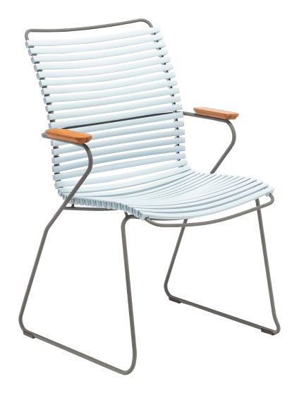 Chaise Click Tall, Dusty bleu clair