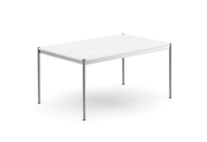 Table USM Haller, 150 x 100 cm, MDF (couleurs USM), Blanc pure RAL 9010
