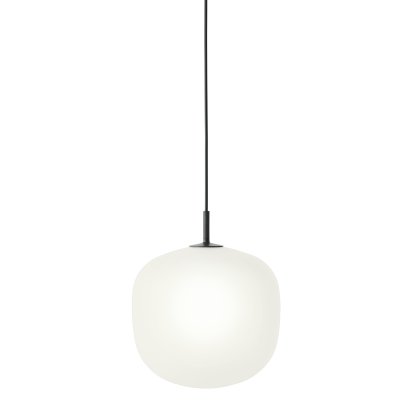 Suspension Rime, Ø 25 cm, Noir