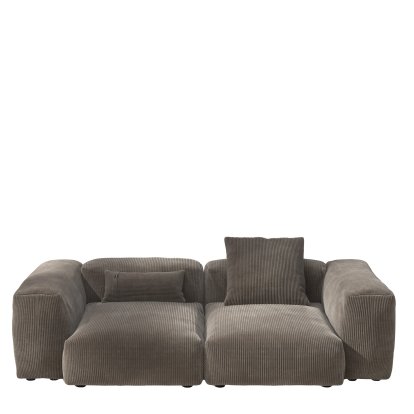 Vetsak Sofa Set 2, M, Cord velours - Mocha, Avec coussin
