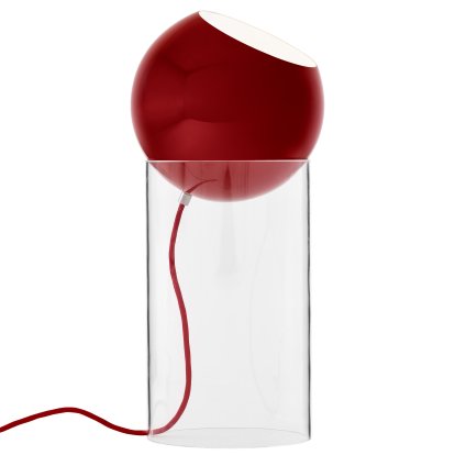 Lampe de table Topan, 46 cm, Rouge