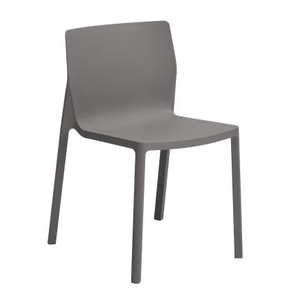 Chaise LP Recycled, Sans accotoirs, Gris de Londres