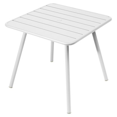 Table de balcon Luxembourg, Blanc coton
