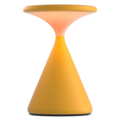 Lampe portable Salt, Orange soleil