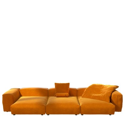 Vetsak Sofa Set 5, Suave - Orange, Avec coussin
