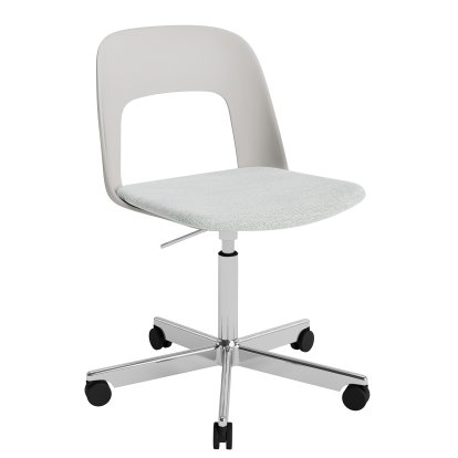 Chaise pivotant Layout 143 avec assise rembourrée