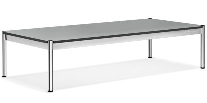 Table basse USM Haller, 150 x 75 cm, Linoleum, Cendre