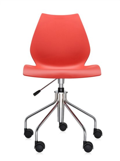 Chaise Maui Swivel Chair, Sans accoudoirs, Violet rouge