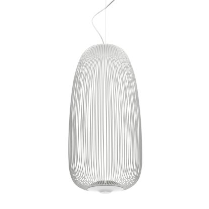 Spokes, Ø32,5 cm, Blanc, Non dimmable