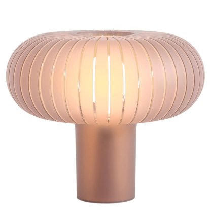 Lampe de table Teresa Frozen, Rose clair