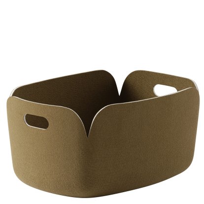 Panier Restore, Brun vert