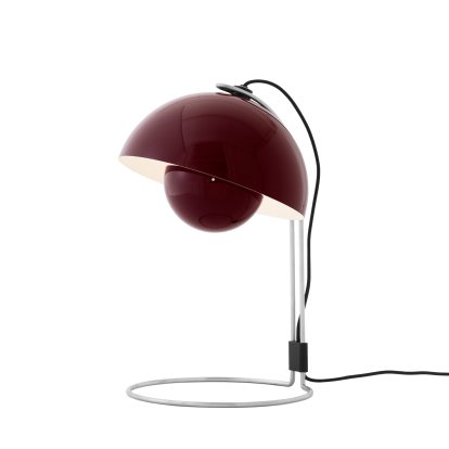 Lampe de table Flowerpot VP4, Prune foncée