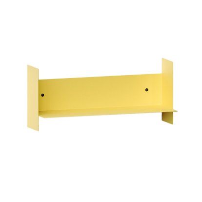 Étagère murale Pli, 45 cm, Jaune de Naples