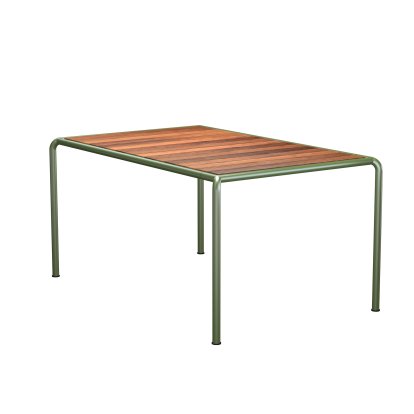 Table Avanti, 98 x 153 cm, Vert olive, Cendre thermo