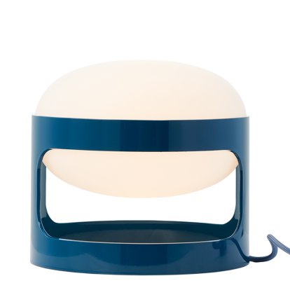 Lampe de table KD28, Bleu pétrole