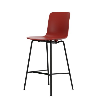 Tabouret de bar HAL RE, Brique RE, Version cuisine: 645 mm, Revêtement thermolaqué noir basic