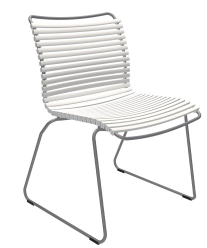 Chaise Click , Sans accotoirs, Muted White