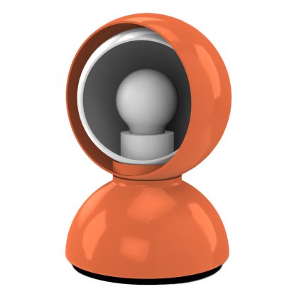 Lampe de table Eclisse, Orange