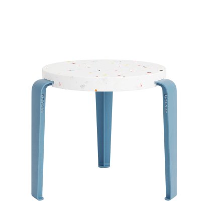Tabouret enfant Mini Lou, Tutti Frutti, Bleu Baleine