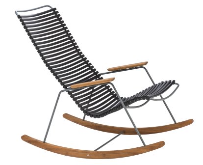 Chaise à bascule Click , Noir