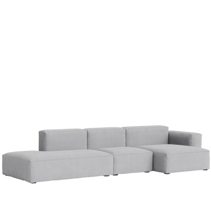Mags Soft Sofa Combinaison 4, Accotoir à droite, Linara 443 - gris clair