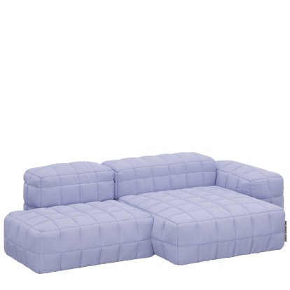 Canapé Henn Sofa Design 2, Accotoir à droite, Vidar 4 - Bleu lilas 0723
