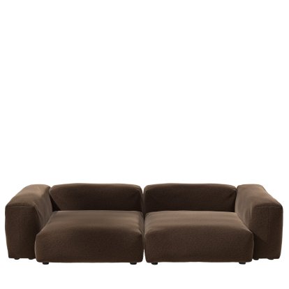 Vetsak Sofa Set 2, L, Pebble - Umber, Sans coussin