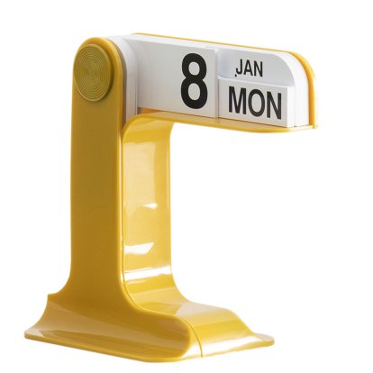 Calendrier de bureau Timor, Jaune