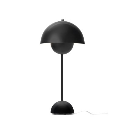 Lampe de table Flowerpot VP3, Noir mat