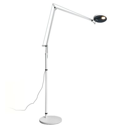 Lampadaire Demetra LED, Blanc
