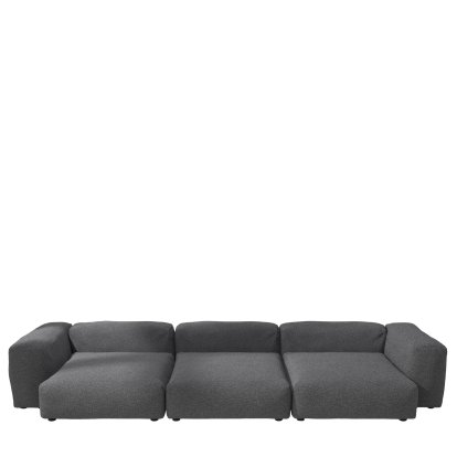 Vetsak Sofa Set 5, Loop loop - Anthracite, Sans coussin