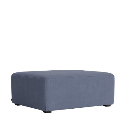 Pouf Mags, L 79 x P 96 cm, Linara 198 - bleu