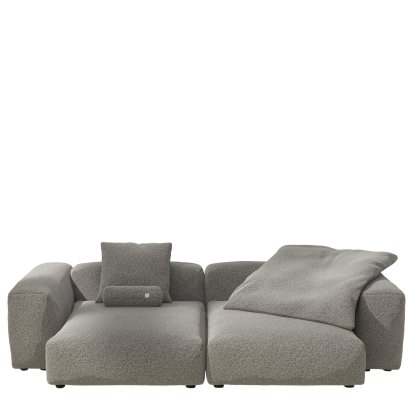 Vetsak Sofa Set 2, XL, Pebble - Platinum, Avec coussin