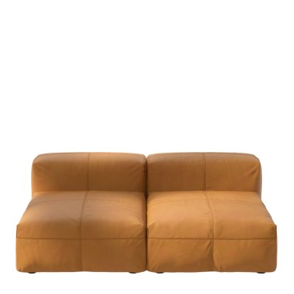 Vetsak Sofa Set 1, M, Cuir - Marron, Sans coussin