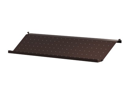 Range-chaussure String System, 78 x 30 cm, Brun foncé