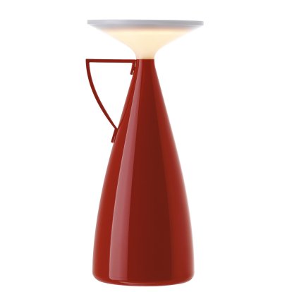 Lampe portable Camomille, Laqué, Rouge bordeaux
