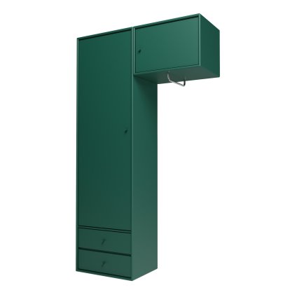 Portemanteau Attire II, Pine, Accrochage mural