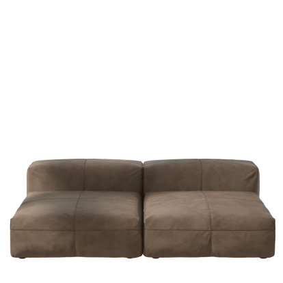 Vetsak Sofa Set 1, L, Cuir - Cacao, Sans coussin