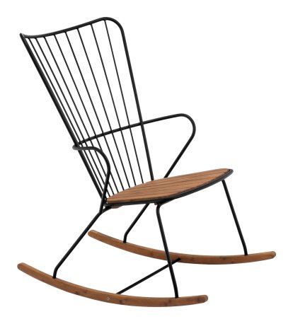Chaise à bascule Paon