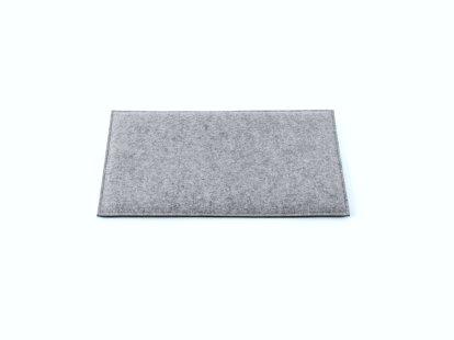 Tapis en feutre pour étagère USM Haller, 50 x 35 cm, Avec rembourrage, Mélange gris clair (froid)