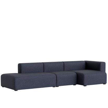 Mags Sofa Combinaison 4, Accotoir à droite, Overlap 03 - gris foncé