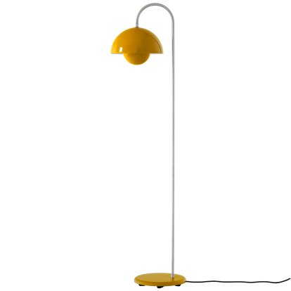 Lampadaire Flowerpot VP12, Moutarde