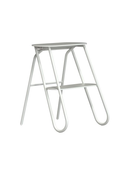 Bukto Marchepied, H 46,5 x L 37 cm, Blanc mat