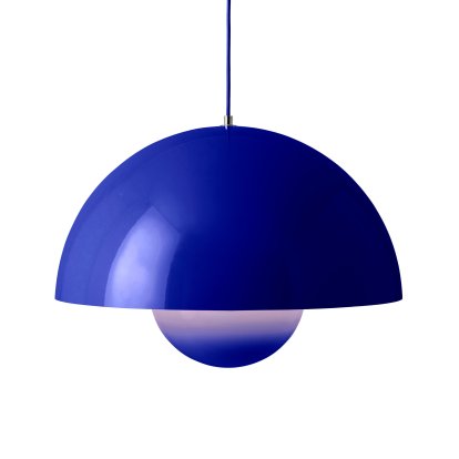 Suspension Flowerpot VP2, Bleu cobalt