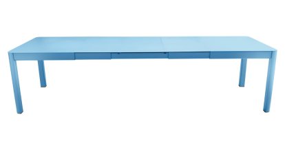 Table Ribambelle, L 149/299 x P 100 cm, Bleu maya