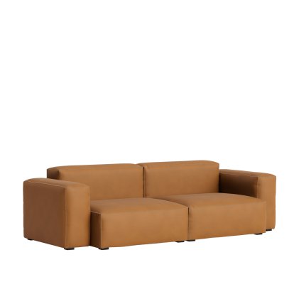 Mags Soft Sofa Combinaison 1, 2,5 places, Cuir Sense - cognac