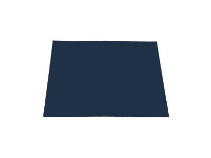 Tapis en feutre pour étagère USM Haller, 50 x 50 cm, Sans rembourrage, Océan