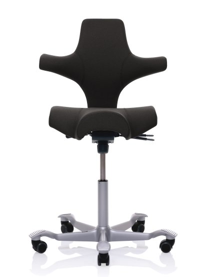Capisco 8106, Xtreme noir, Argent